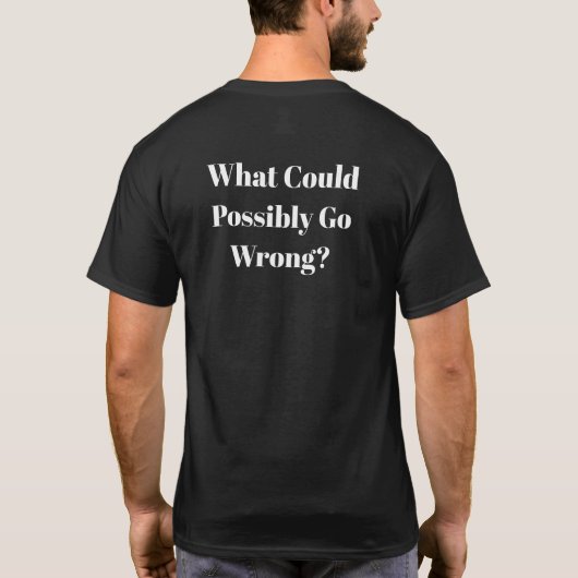 嘲笑の蒸気ウェア Tシャツ (裏面)