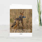 嘲笑内気なサンキューカード サンキューカード (裏面)