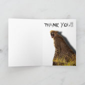 嘲笑内気なサンキューカード サンキューカード (内部)