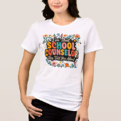 噂のスクールカウンセラーです トライブレンドTシャツ (正面)