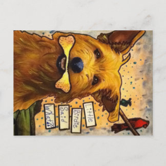 噂の犬はがき ポストカード