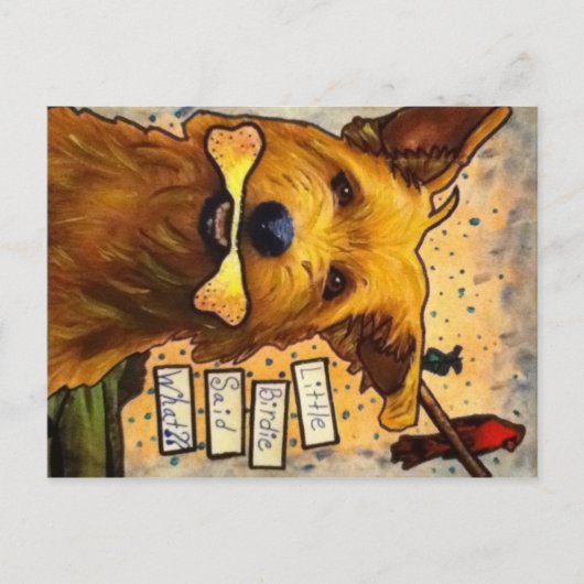 噂の犬はがき ポストカード (正面)