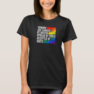 噂は運愚人の蔓延による Tシャツ