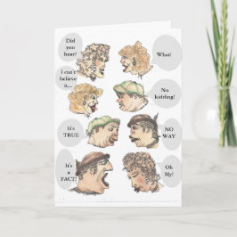 噂ユーモアのある誕生日は君に良い カード