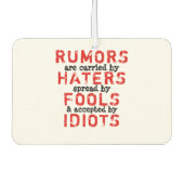 噂(その他のオプション) - カーエアーフレッシュナー (正面)