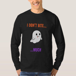 噛まない…Much -ハローウィンパーティデザイン Tシャツ