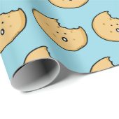 噛みおもしろい付きクッキー漫画 ラッピングペーパー (ロールコーナー)