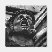 噛みつくようなインプスのゴシックガーゴイルの苦悩 マグネット (正面)