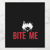 噛み不気味つよくはしゃぐけ» ワインラベル (シングルラベル)