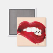 噛み唇冷蔵庫用マグネット マグネット (正面/裏面)