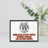 噛む価値がない ポストカード (スタンド正面)