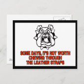 噛む価値がない ポストカード (正面/裏面)