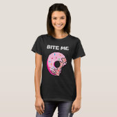 噛む私のドナツクルー Tシャツ (正面フル)