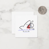 噛む ノートカード (正面/裏面インサイチュ)