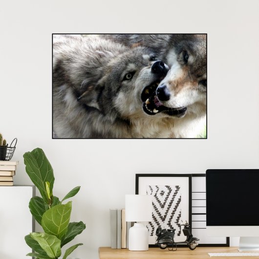 噛む ポスター (ホームオフィス)