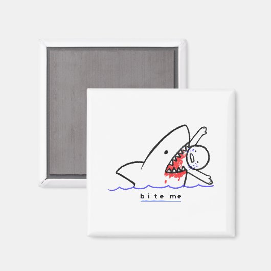 噛む マグネット (正面/裏面)