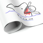 噛む ラッピングペーパー (ロールコーナー)