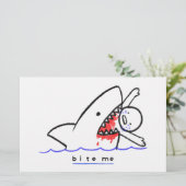 噛む 便箋 (スタンド正面)