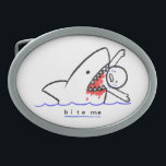 噛む 卵形バックル<br><div class="desc">この明るく輝く「Bite Me」イラストレーションで愛魅力的らしい海の生き物の世界に飛び込む。この魅力的な作品は、魚釣りの気まぐれと海洋生物の愛らしい自然を融合させ、かわいい海の生き物の見事な組み合わせを特徴としている。このイラストレーションはよくはしゃぐ、典型的には恐ろしい捕食者として描かれたサメが愛されるいたずら好きな役割を果たす場面を示している。陽気な魚と水中の要素の様々な組み合わせに囲まれ鮮やかて、この楽しいアートワークは、海愛好家の顔や海洋生物の魅力に魅了された人々にスマイルをもたらすに違いない。カラーパレッ鮮やかトとキャラクター表現を基調にデザインされたイラストレーションは、お子様の部屋からビーチをテーマにした装飾まで、多彩なセッティングに最適。ユーモアと暖かさを吹き込むことで、招待状の観客は海の下の生活の軽い側面を鑑賞できる。海生活の魔法に加え祝、このイラストレーションは、かわいい海の生き物のためのソフトなスポットを持っている人々のために調整さお洒落れ、水中競技の喜びのtouchで自分の環境を注入しようとする人のための理想的な選択である。</div>