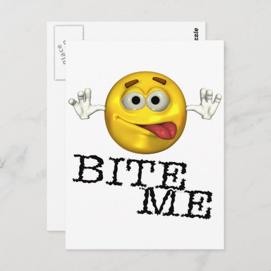 噛め！ ポストカード (正面/裏面)