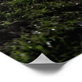 噛んだ草の上に座ってドログビーの泥だらけのボール ポスター (角)