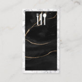 器具のロゴ |大理石 名刺 (裏面)