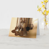 器具 カード (黄色い花)