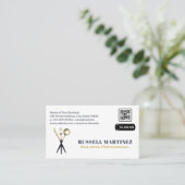 器具 | QRコード名刺 名刺 (スタンド正面)