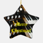 器官のクリスマスのオーナメント セラミックオーナメント (正面)