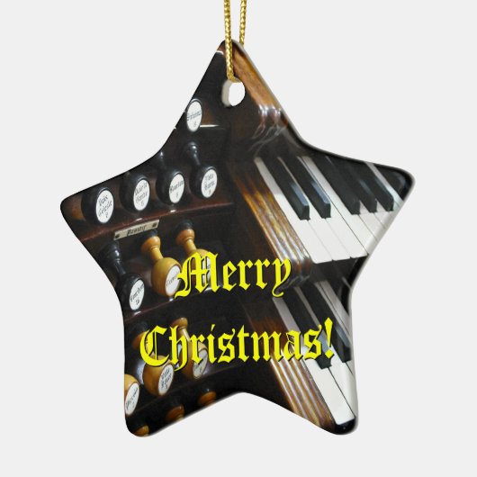 器官のクリスマスのオーナメント セラミックオーナメント (左)