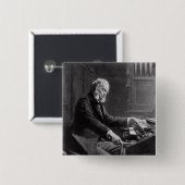 器官のコンソールのCesarフランク 缶バッジ (正面&裏面)