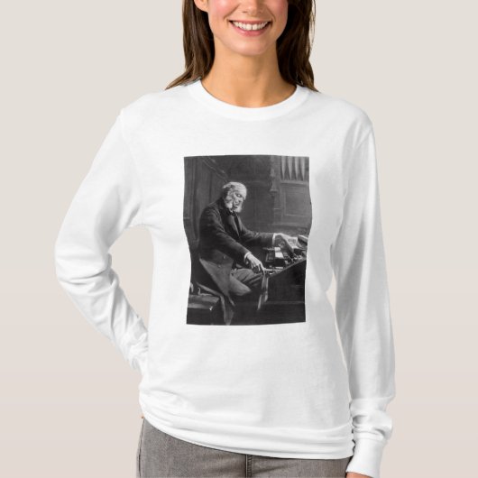 器官のコンソールのCesarフランク Tシャツ (正面)