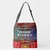 器官の本のカバーが付いているプリントのトートをくまなく クロスボディバッグ (裏面)