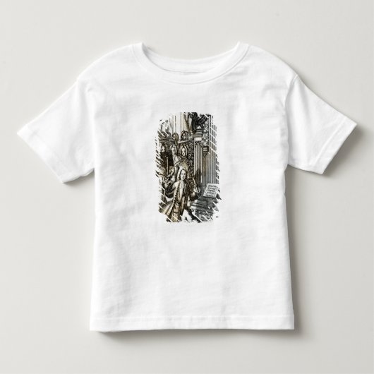 器官の演奏会 トドラーTシャツ (正面)
