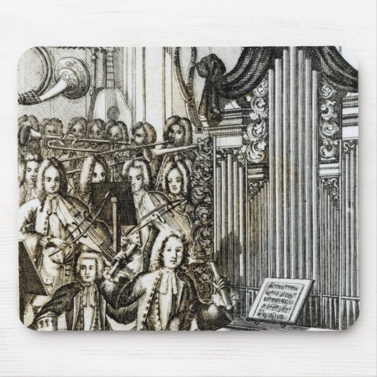 器官の演奏会 マウスパッド (正面)