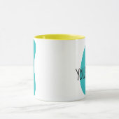 器官の腎臓|のカスタマイズ可能なマグ マグカップ (中央)