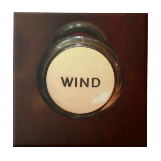 器官の風停止タイルかtrivet タイル (正面)