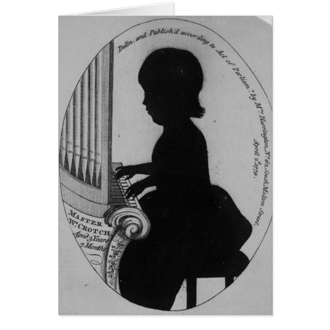 器官を遊ぶウィリアムの叉 (正面)