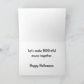 器官カードを遊んでいる幽霊 カード (内部)