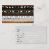 器官マニュアルの名刺-逆 名刺 (正面/裏面)