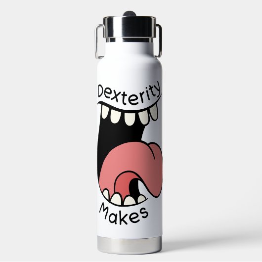 器用さが水筒をつくる ウォーターボトル (正面)