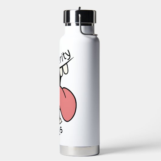 器用さが水筒をつくる ウォーターボトル (左面)