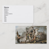 「噴出の公爵の勝利からのオポルト、 名刺 (正面/裏面)