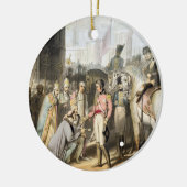 「噴出の公爵の勝利からのマドリード、 セラミックオーナメント (左)