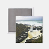 噴出角、パーマ岬、オレゴン州沿岸 マグネット (正面/裏面)