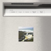 噴出角、パーマ岬、オレゴン州沿岸 マグネット (インサイチュ (食洗機))