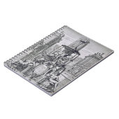 「噴水からのとびらおよびItaのWaterjets ノートブック (左側)