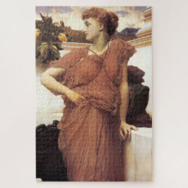 噴水に棲む古典的な美しい女性 ジグソーパズル