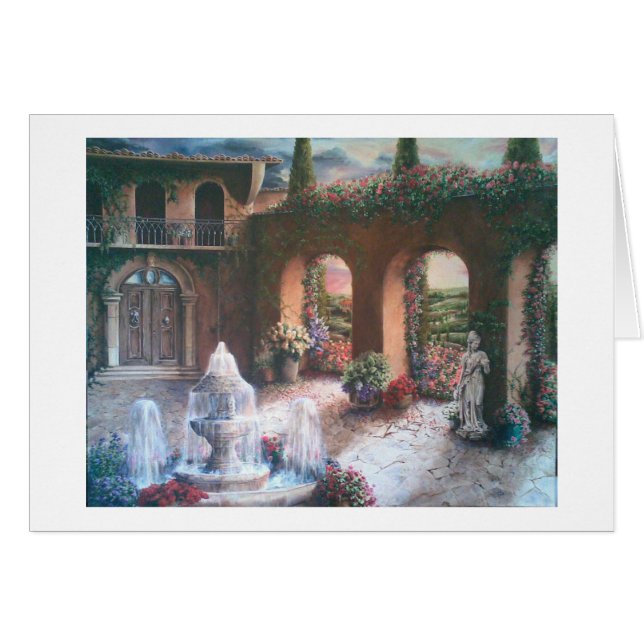 噴水の中庭 (正面横)