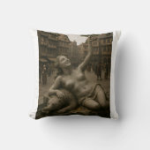 噴水の女神 – ファンタジー装飾用クッション クッション (正面)